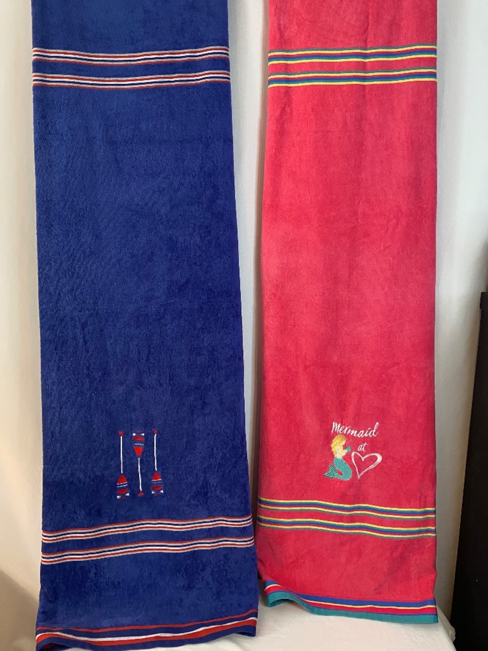 His and Hers Oversized Beach Towels